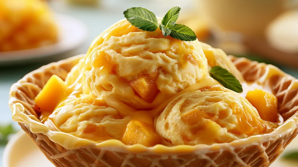 Creamy Mango Ice Cream - Homemade Dessert Everyone Loves 11 Mango Ice Cream