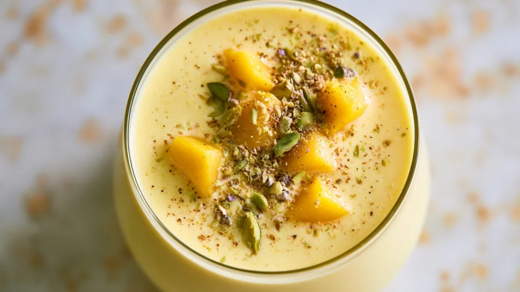 Mango Lassi Recipe - Easy & Refreshing Homemade Summer Drink 10 Mango Lassi