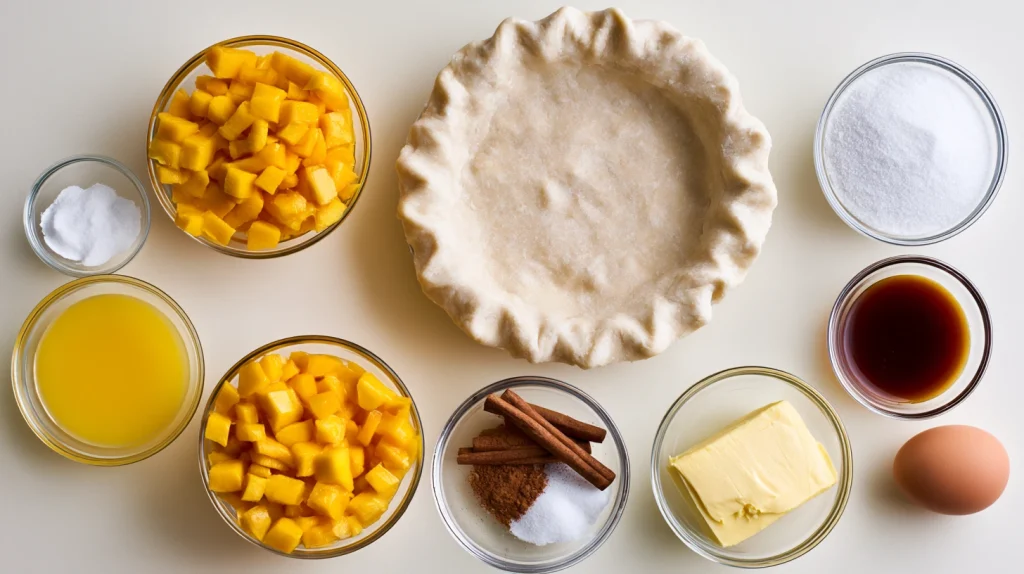 Best Mango Pie Recipe - Easy Homemade Delicious Dessert 2 Mango Pie