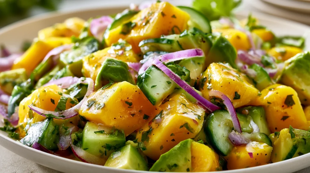 Fresh Mango Salad Recipe - Healthy, Crunchy & Delicious 11 Mango Salad