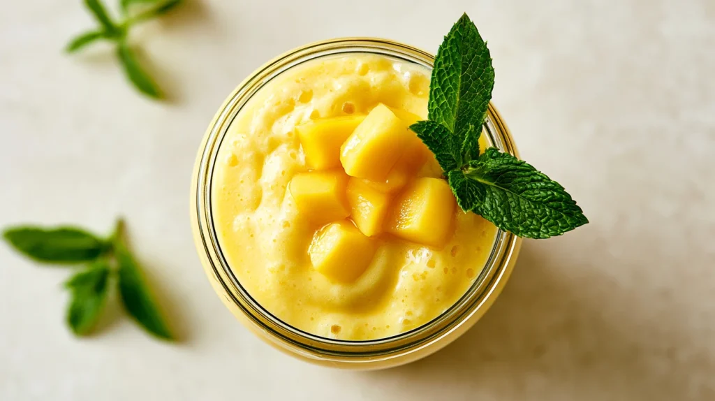 Best Mango Shake - Thick, Creamy Homemade Refreshing Drink 2 Mango Shake