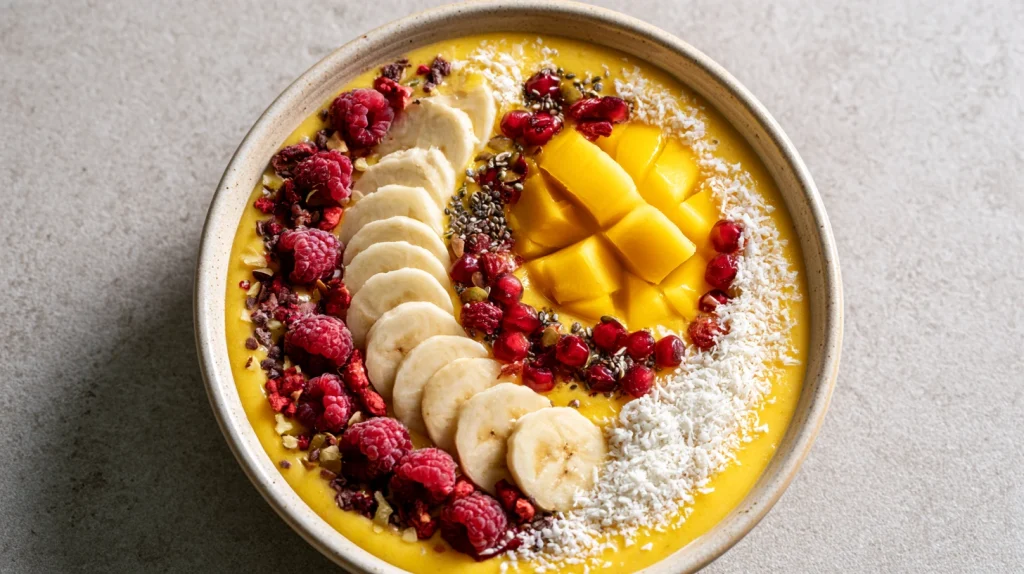 Mango Smoothie Bowl Recipe - Thick, Creamy and Healthy 10 Mango Smoothie Bowl