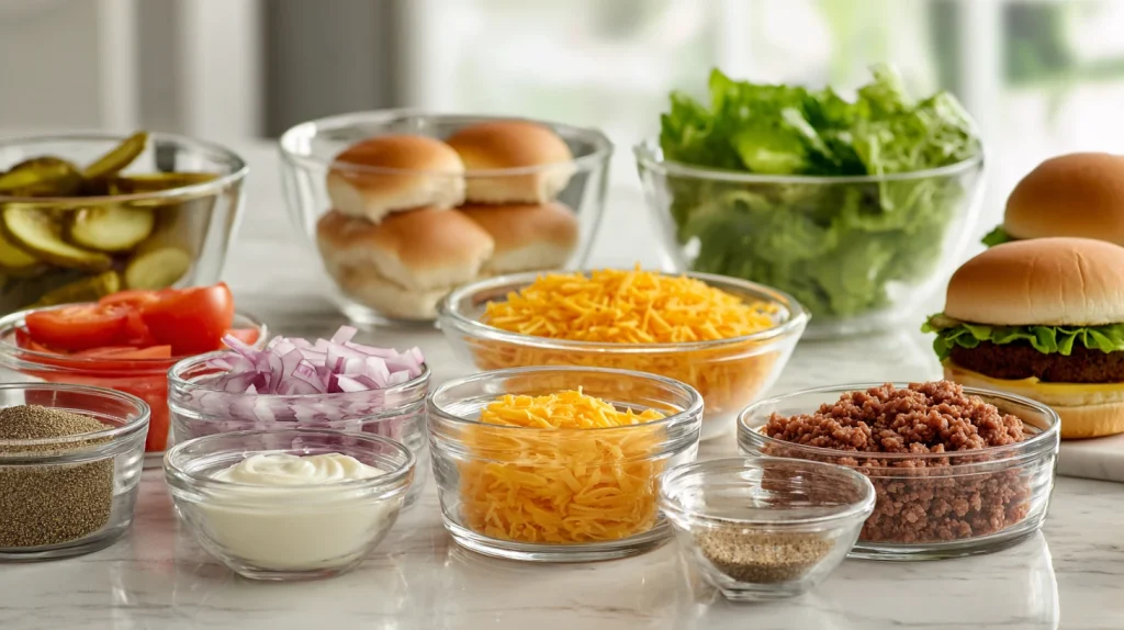 Delicious Mini Burger Recipe for Parties and Family Gatherings 3 Mini Burger