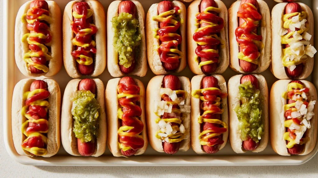 Mini Hot Dogs - Easy & Juicy Crowd-Pleasing Snack 9 Mini Hot Dogs