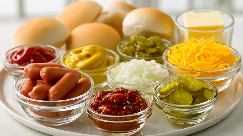 Mini Hot Dogs - Easy & Juicy Crowd-Pleasing Snack 2 Mini Hot Dogs