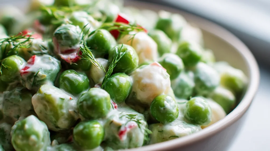 Delicious Pea Salad Secrets - Fresh Summer Side Dish 2 Pea Salad