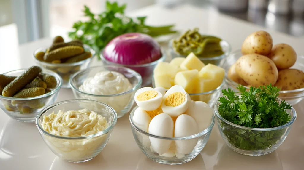 Best Potato Salad Recipe - Easy Creamy & Flavorful 3 Potato Salad