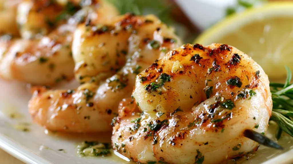 Shrimp Skewers Recipe - Easy Juicy Grilled Shrimp Kabobs 2 Shrimp Skewers