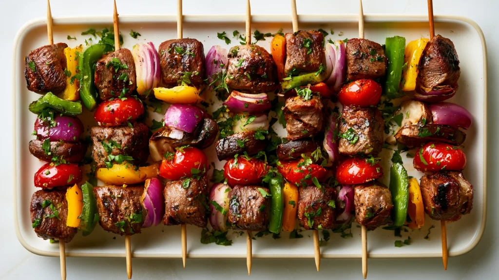 Steak Kabobs Recipe - Easy & Juicy Grilled Shish Kabobs 13 Steak Kabobs