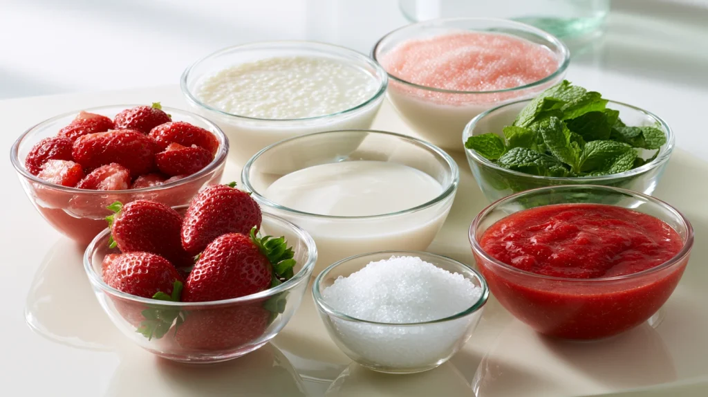 Strawberry Sago Recipe - Creamy, Refreshing & Easy Dessert 2 Strawberry Sago