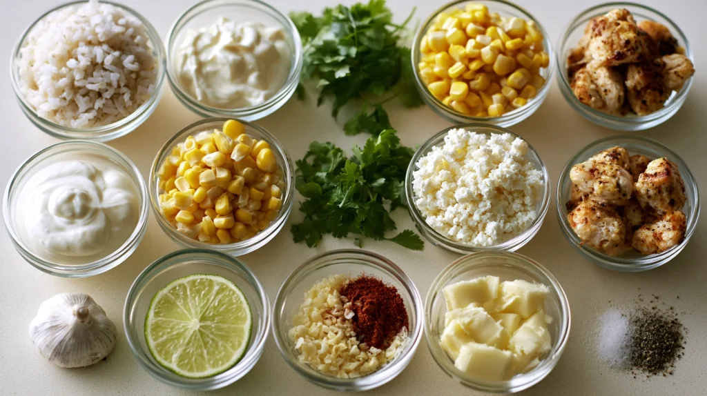 Best Street Corn Chicken Rice Bowl - Easy Dinner Idea 2 Street Corn Chicken Rice Bowl