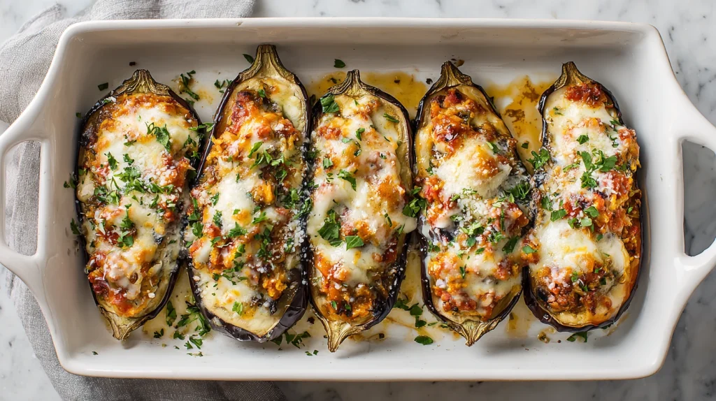Stuffed Eggplant Recipe - Flavorful & Easy Homemade Meal 12 Stuffed Eggplant Recipe