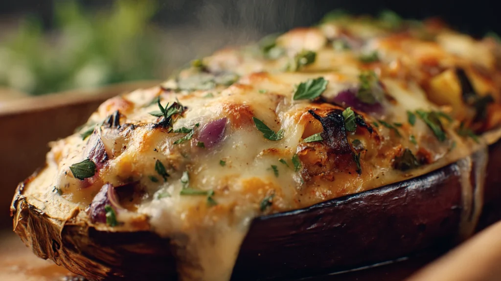 Stuffed Eggplant Recipe - Flavorful & Easy Homemade Meal 2 Stuffed Eggplant Recipe