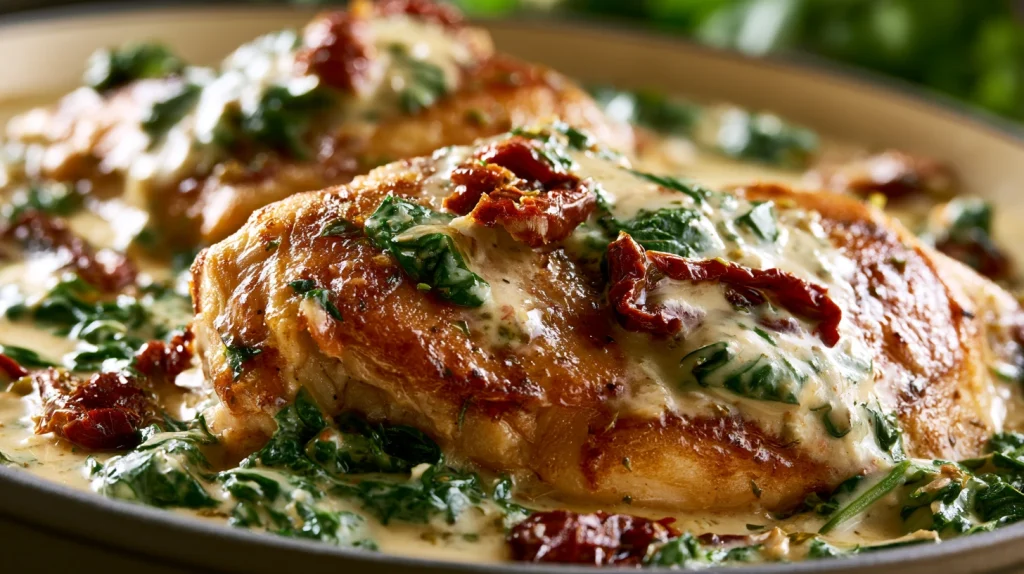 Best Tuscan Chicken Recipe - Most Creamy & Flavorful Dinner 2 Tuscan Chicken