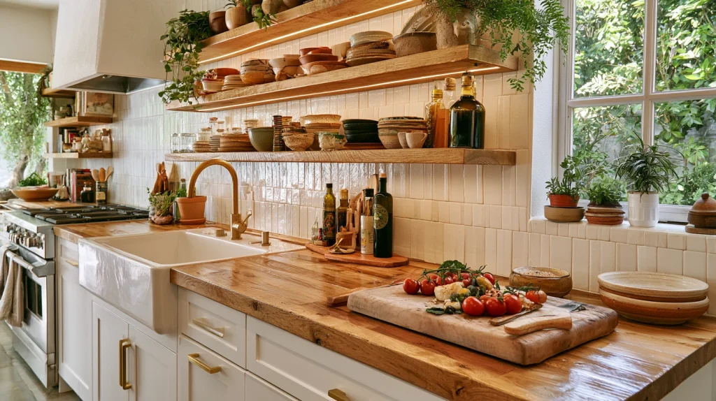 7 Modern Kitchen Remodel Ideas 6 Add Open Shelving 1