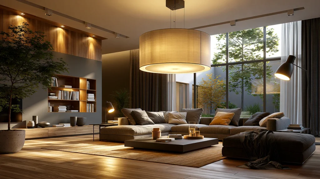 8 Modern Minimalist Living Room Decor Ideas 9 Add Warm Ambient Lighting