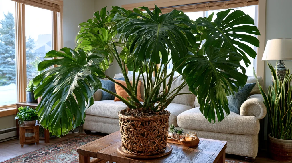 10 Best Tropical Plants Indoor Ideas 5 Add a Monstera Deliciosa