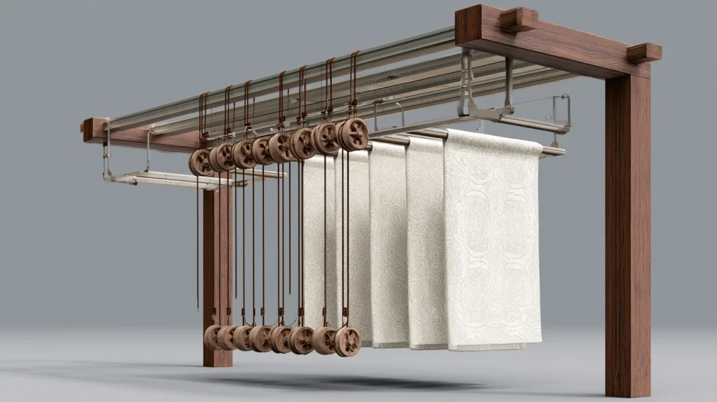 8 Best Tiny Laundry Room Ideas 3 Add a Pulley Drying System