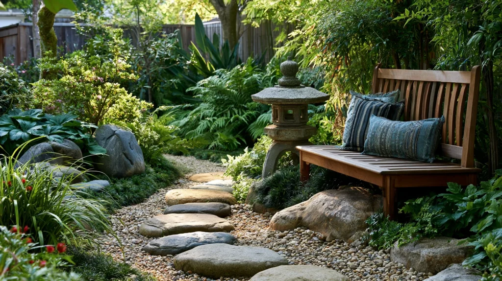 11 Famous Japanese Balcony Garden Ideas 3 Add a Small Stone Garden