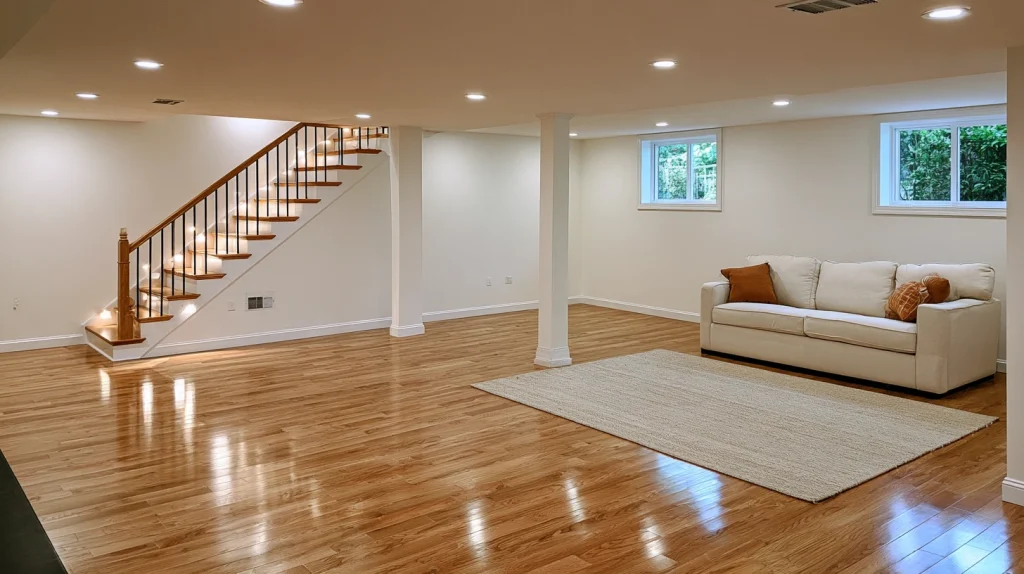 10 Gorgeous Basement Laundry Room Ideas 6 Brighten the Basement with Light Colors