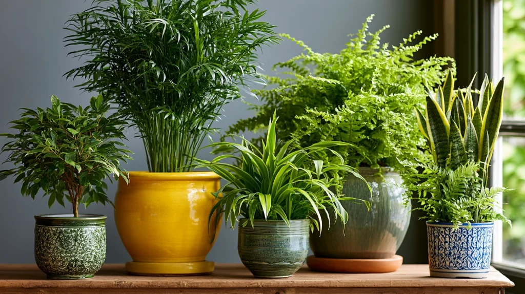 9 Modern Black Room Decor Bedroom Ideas 10 Bring in Indoor Plants for Contrast