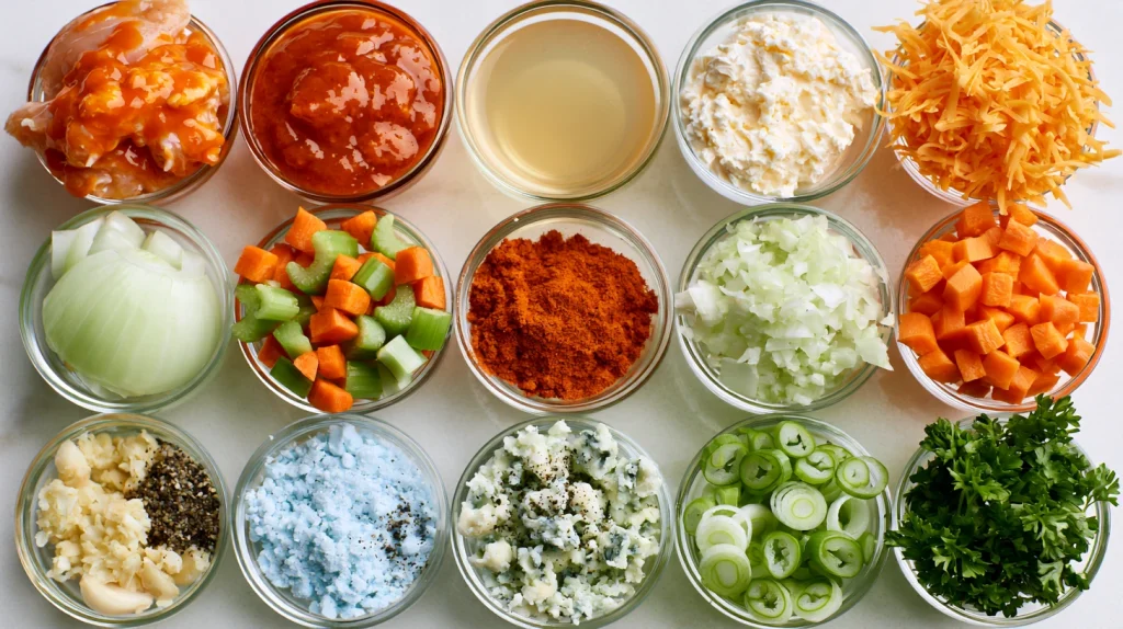 Buffalo Chicken Soup Recipe - Creamy, Easy & Comforting 3 Buffalo Chicken Soup