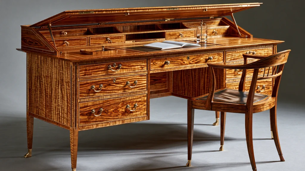 12 Special Hidden Desk in Living Room Ideas 5 Build a Drop Top Desk