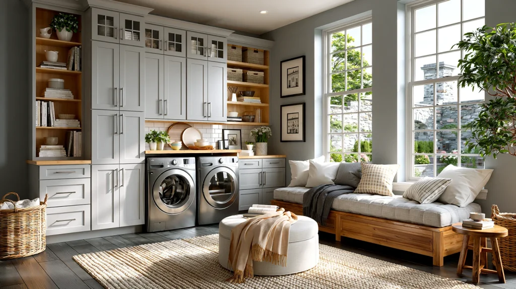 8 Modern Small Laundry Room Ideas 6 Choose Built In Cabinetry