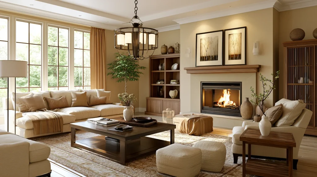 8 Modern Interior Design Living Room Minimalist Ideas 2 Choose a Warm Neutral Color Palette