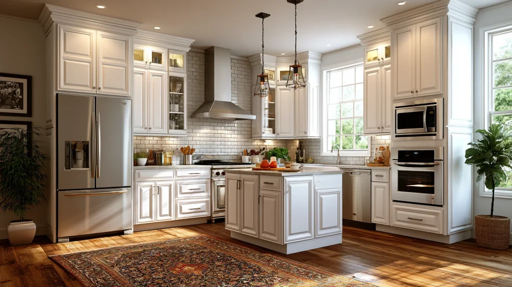 9 Famous Kitchen Cabinet Color Ideas 2 Classic White Cabinets
