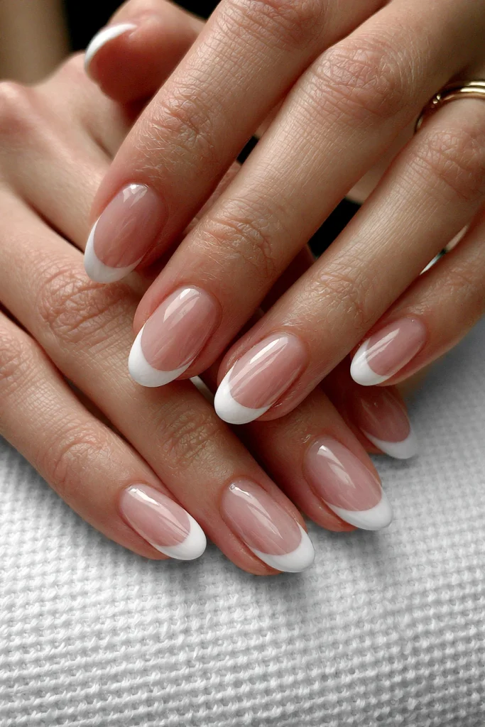 10 Modern French Tip Acrylic Nails Ideas 2 Classic White French Tip Acrylics
