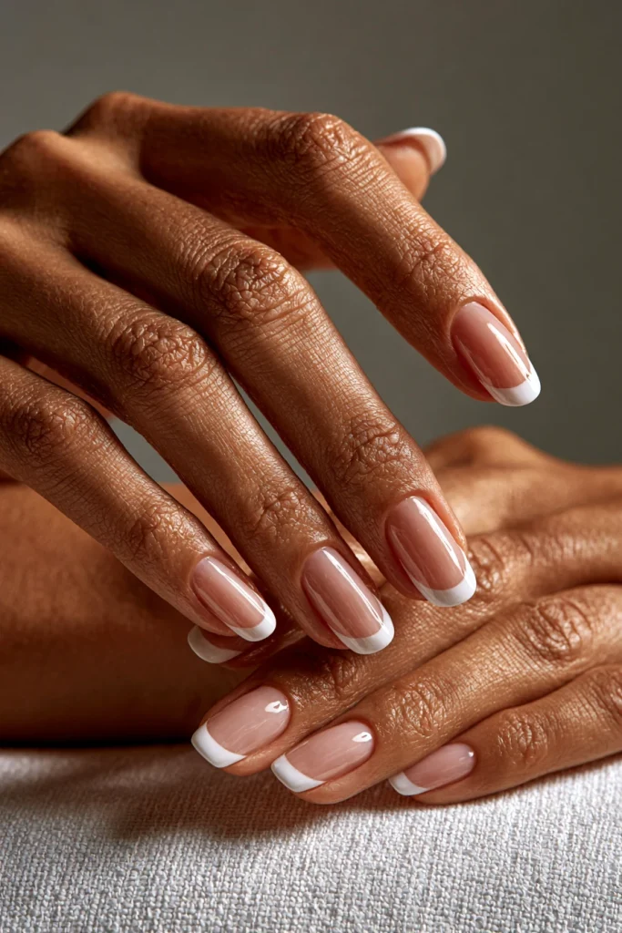9 Long French Tip Nails Ideas 2 Classic White Long French Tips