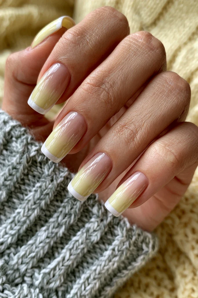 9 Long French Tip Nails Ideas 4 Coffin French Tip Nails