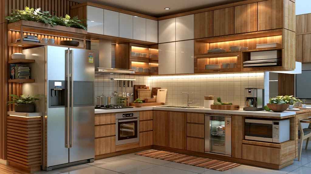 7 Popular Minecraft Kitchen Ideas 4 Compact Kitchen for Small Houses