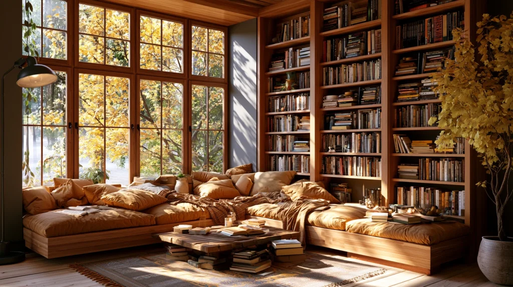 7 Modern Small Minimalist Living Room Ideas 8 Create a Cozy Reading Corner 2