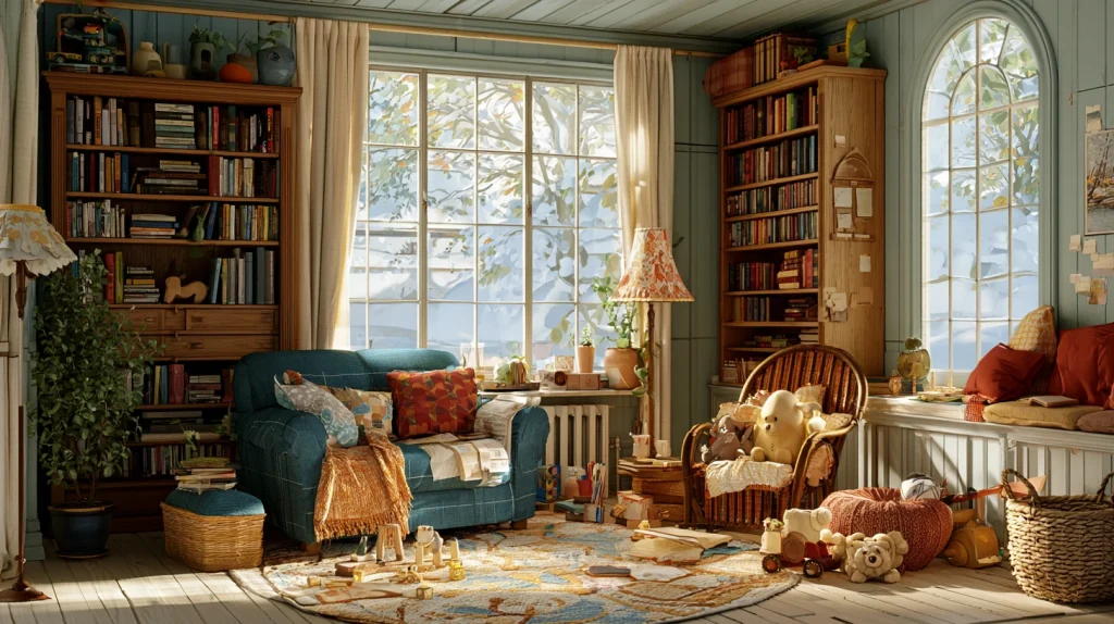 10 Exclusive Kids Room Interior Design Ideas 2 Create a Cozy Reading and Toy Nook
