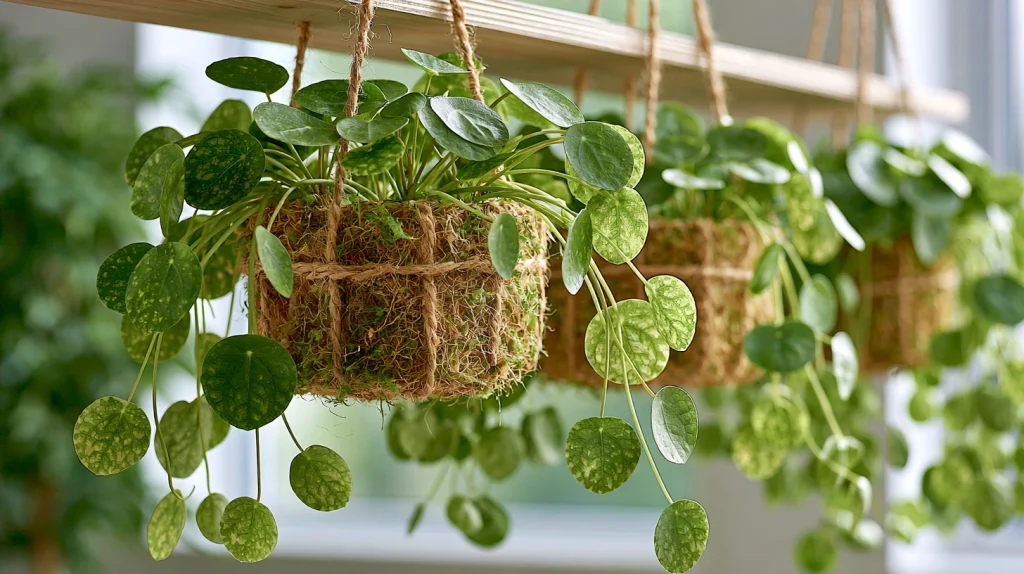 8 Modern Money Plant Indoor Ideas 3 Create a Hanging Money Plant Display