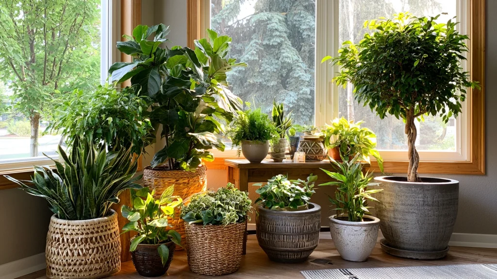9 Popular Plant Stand Indoor Ideas 4 Create a Plant Corner with Mixed Heights