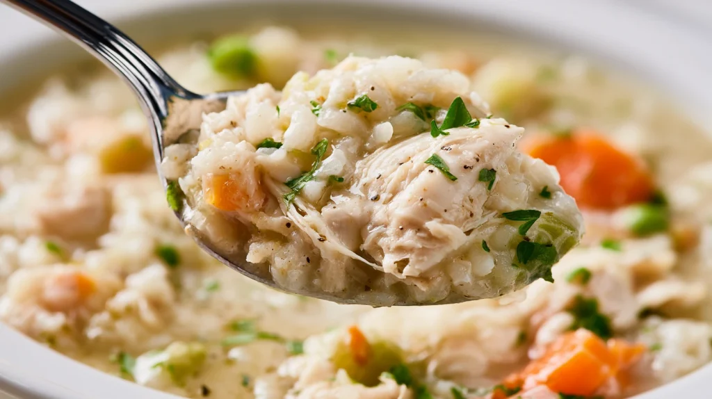 Crockpot Chicken and Rice Recipe - Easy Slow Cooker Meal 2 Crockpot Chicken and Rice Recipe