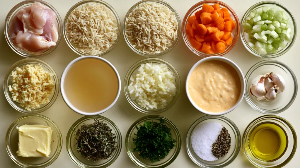 Crockpot Chicken and Rice Recipe - Easy Slow Cooker Meal 3 Crockpot Chicken and Rice Recipe