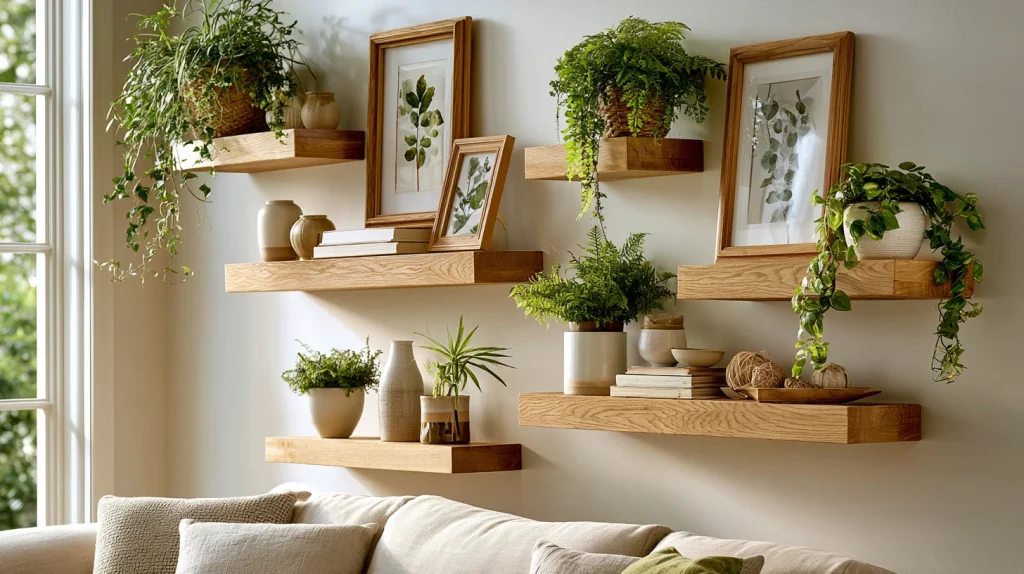 9 Best Stairs Decor Ideas 5 Decorate with Floating Shelves 1