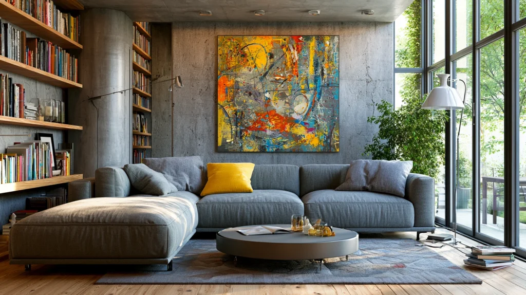 9 Modern Black Room Decor Bedroom Ideas 9 Decorate with Large Modern Artwork