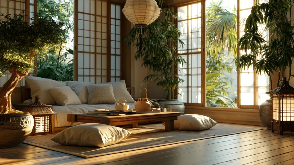7 Popular Staircase Plants Indoor Ideas 6 Design a Peaceful Zen Corner