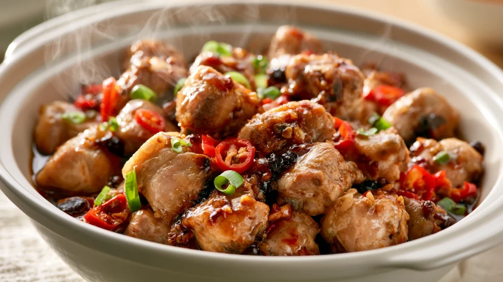 Dim Sum Style Steamed Pork Ribs Recipe - Easy Family Dinner 11 Dim Sum Style Steamed Pork Ribs