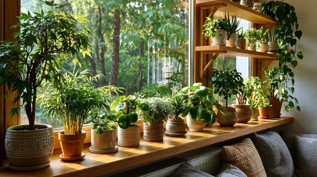 9 Popular Plant Stand Indoor Ideas 6 Display Plants Beside a Window