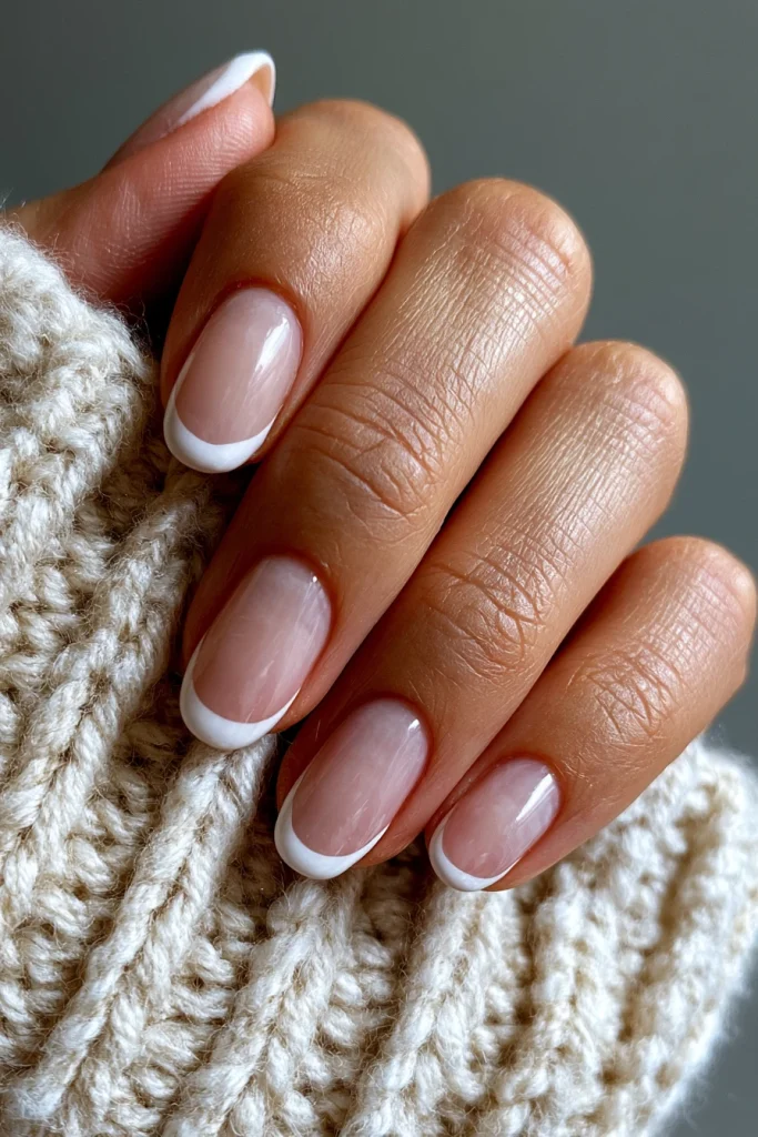 9 Soft French Tip Nails Ideas 8 Double Soft French Tips