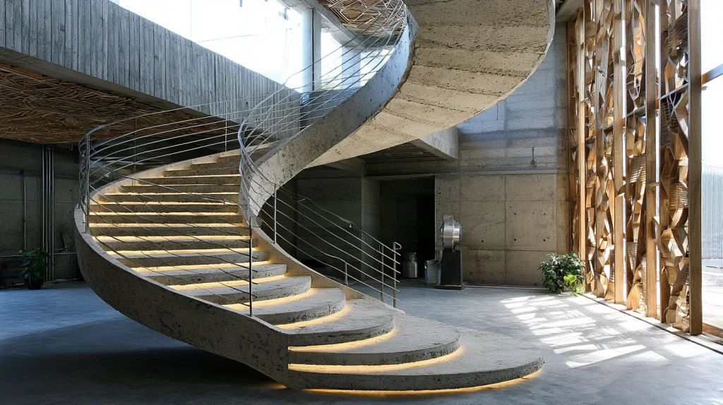 7 Modern Outdoor Stairs Ideas 3 Floating Concrete Stairs