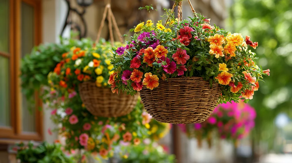 8 Modern Balcony Flower Garden Ideas 4 Hang Beautiful Flower Baskets