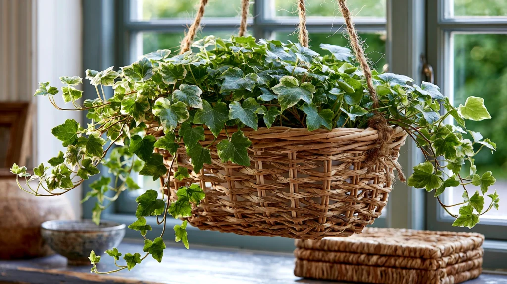 12 Most Special Ivy Plant Indoor Ideas 2 Hang an English Ivy Basket by the Window
