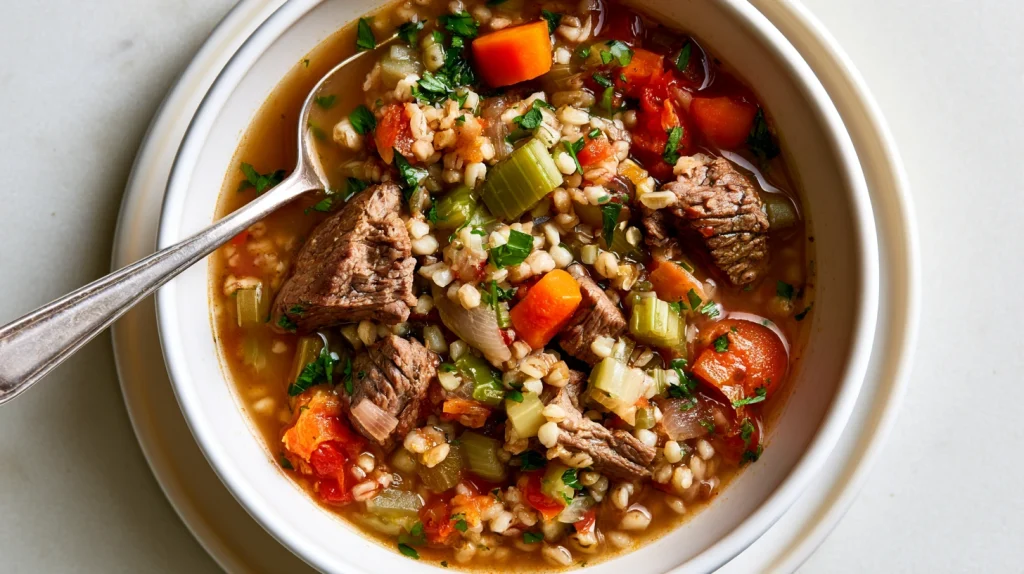 Healthy Beef Barley Soup Recipe - Easy One-Pot Meal Idea 11 Healthy Beef Barley Soup
